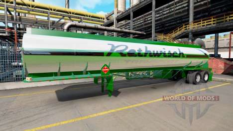 Скин Rethwisch Transport на полуприцеп для American Truck Simulator