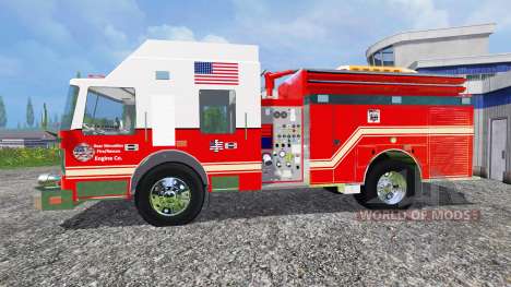 U.S Fire Truck v2.0 для Farming Simulator 2015