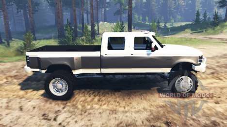 Ford F-350 OBS Dually 1994 для Spin Tires