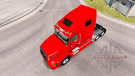 Скин Home Run на тягач Volvo VNL 670 для American Truck Simulator