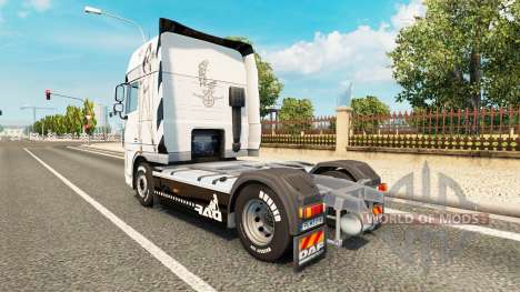 Скин Lil Devil на тягач DAF для Euro Truck Simulator 2