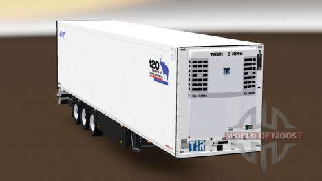 Полуприцеп-рефрижератор Schmitz Cargobull для Euro Truck Simulator 2