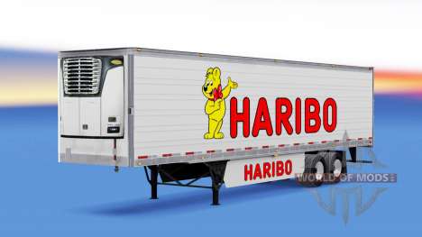 Скин Haribo на полуприцеп для American Truck Simulator