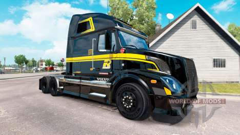 Скин Groupe Robert на тягач Volvo VNL 670 для American Truck Simulator