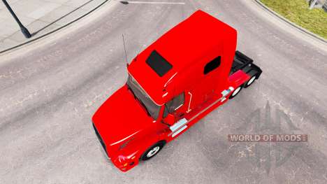 Скин BR Williams на тягач Volvo VNL 670 для American Truck Simulator