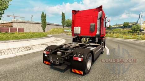 Скин Heavy transport на тягач Renault для Euro Truck Simulator 2