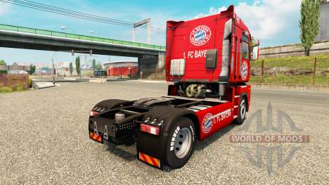 Скин FC Bayern на тягач Renault для Euro Truck Simulator 2
