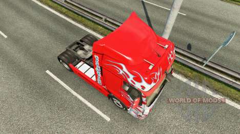 Скин Klanatrans на тягач Renault для Euro Truck Simulator 2