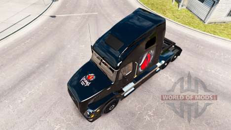 Скин Venom Energy на тягач Volvo VNL 670 для American Truck Simulator