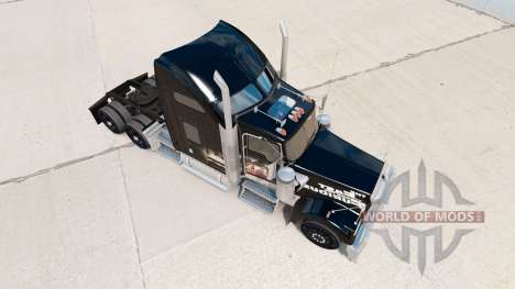 Скин Fast and Furious на тягач Kenworth W900 для American Truck Simulator