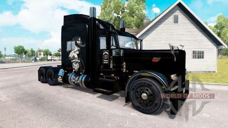 Скин Motorhead на тягач Peterbilt 389 для American Truck Simulator