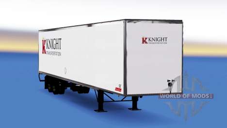 Скин Knight Transportation на полуприцеп для American Truck Simulator