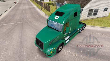 Скин R-L Carriers на тягач Volvo VNL 670 для American Truck Simulator