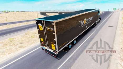 Скин The Beer Store на тягач Volvo VNL 670 для American Truck Simulator