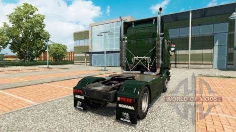 Скин H. Freund на тягач Scania для Euro Truck Simulator 2