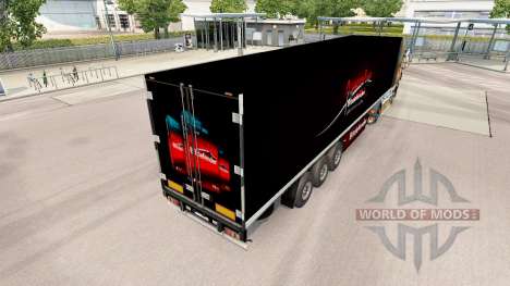 Скин BitDefender на полуприцеп для Euro Truck Simulator 2