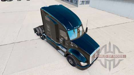 Скин Allen Transport на тягач Kenworth для American Truck Simulator