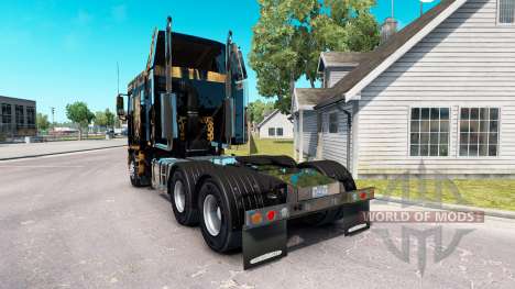 Скин Jaguar на тягач Freightliner Argosy для American Truck Simulator