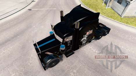 Скин Motorhead на тягач Peterbilt 389 для American Truck Simulator