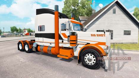 Скин Big Shot на тягач Peterbilt 389 для American Truck Simulator