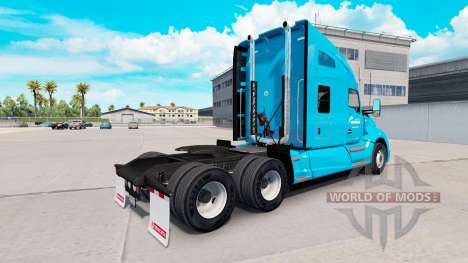 Скин Transport Morneau на тягач Kenworth для American Truck Simulator