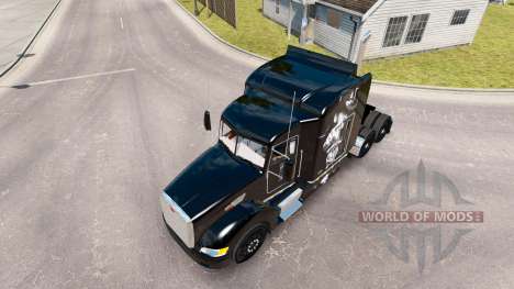 Скин Motorhead на тягач Peterbilt 386 для American Truck Simulator