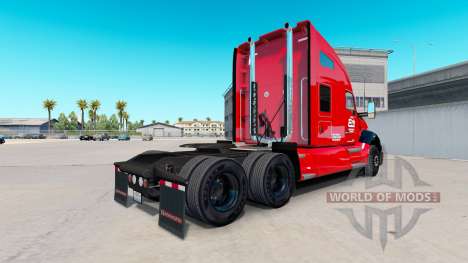 Скин Erb Transport на тягач Kenworth для American Truck Simulator