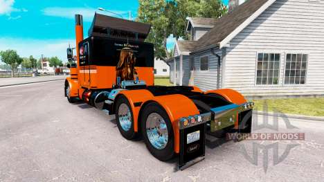 Скин Iwona Blecharczyk на тягач Peterbilt 389 для American Truck Simulator