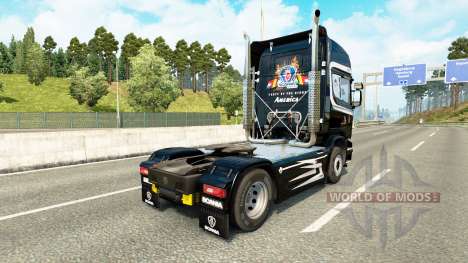 Скин Scania Trucking на тягач Scania для Euro Truck Simulator 2