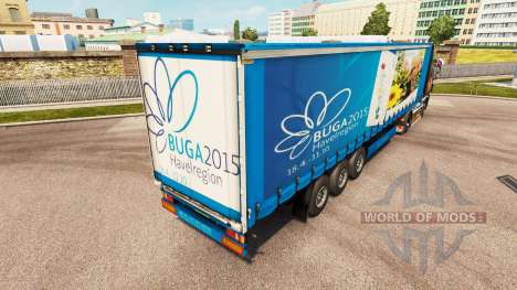Скин BUGA 2015 на полуприцепы для Euro Truck Simulator 2
