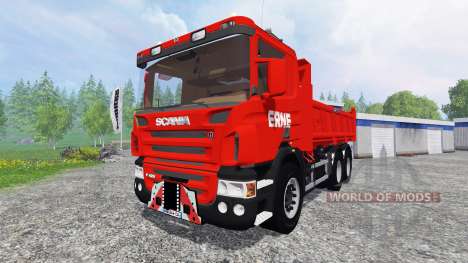 Scania P420 [dumper] для Farming Simulator 2015