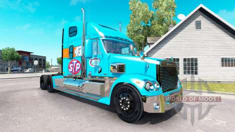 Скин Petty 43 на тягач Freightliner Coronado для American Truck Simulator