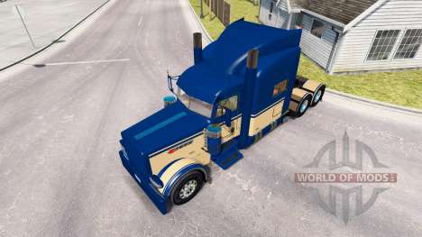 Скин Custom 6 на тягач Peterbilt 389 для American Truck Simulator