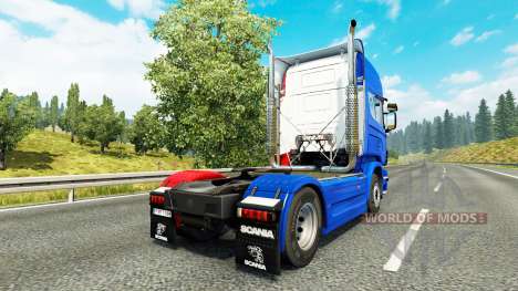 Скин France на тягач Scania для Euro Truck Simulator 2