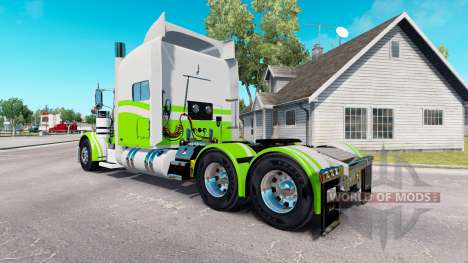 Скин Custom 7 на тягач Peterbilt 389 для American Truck Simulator