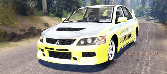 Mitsubishi evolution форсаж