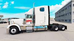 Скин XPO Logistics на тягач Freightliner Classic для American Truck Simulator