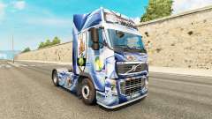 Скин Uruguay Copa 2014 на тягач Volvo для Euro Truck Simulator 2