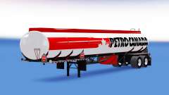 Скин Petro Canada на топливный полуприцеп для American Truck Simulator