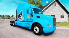 Скин Pulp Fiction на тягач Peterbilt для American Truck Simulator