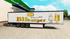 Скин Bitburger на полуприцеп для Euro Truck Simulator 2