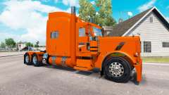 Скин YRC Freight на тягач Peterbilt 389 для American Truck Simulator