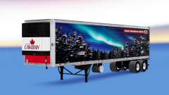 Скин Molson Canadian на полуприцеп для American Truck Simulator
