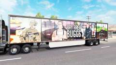 Скин Bay Area Buggs на полуприцеп для American Truck Simulator