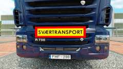 Svaertransport для Euro Truck Simulator 2