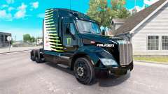 Скин Falken Monster Energy на тягач Peterbilt для American Truck Simulator