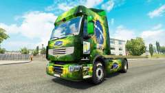 Скин Brasil 2014 на тягач Renault для Euro Truck Simulator 2