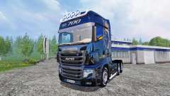 Scania R700 [blue black] для Farming Simulator 2015