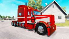 Скин Metallic 6 на тягач Peterbilt 389 для American Truck Simulator