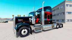 Скин Bitdefender на тягач Kenworth W900 для American Truck Simulator